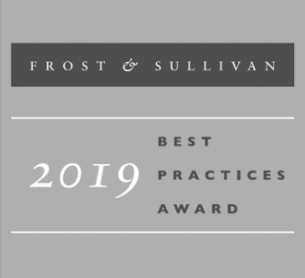 Premio a las mejores prácticas FROST & SULLIVAN 2019