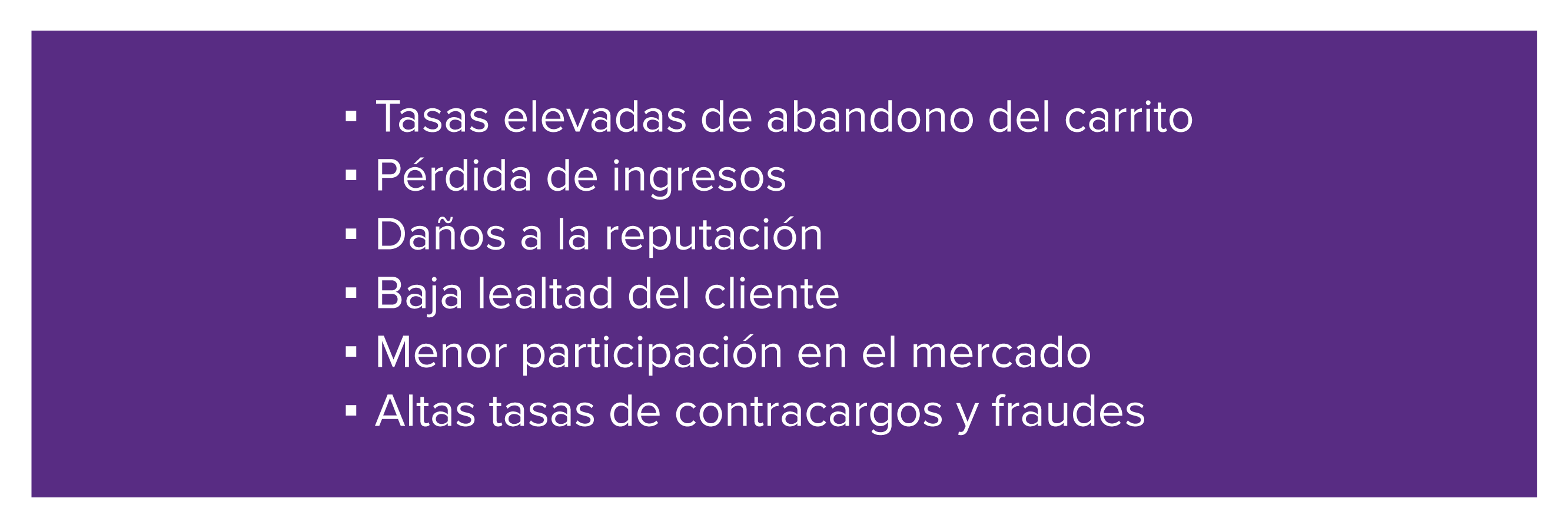 Explicación de las consecuencias para un ecommerce que no optimiza el proceso de pago