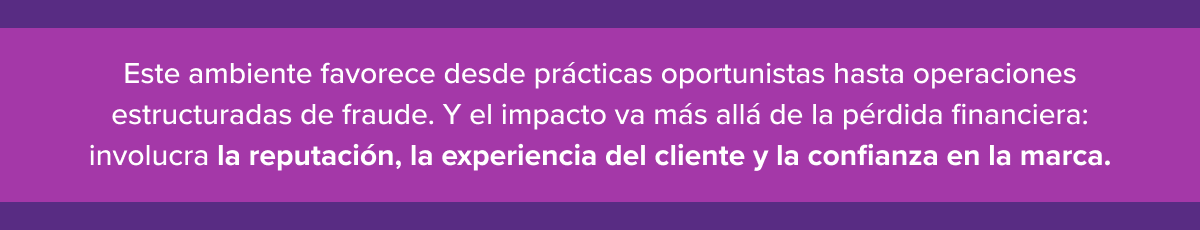 ambiente - fraude en ticketing