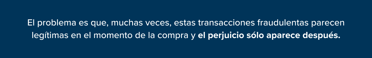 problema - fraude en ticketing