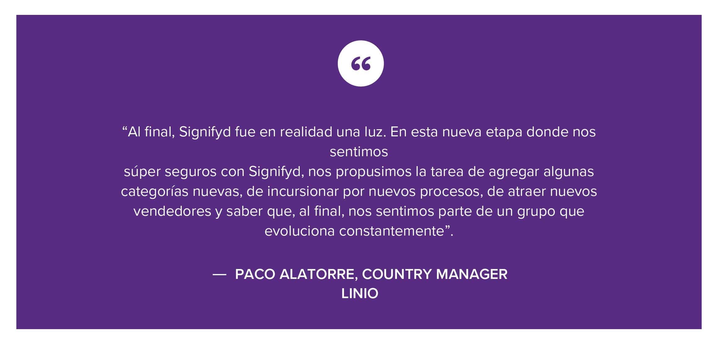 El testimonio de Paco Alatorre, COUNTRY MANAGER, Linio